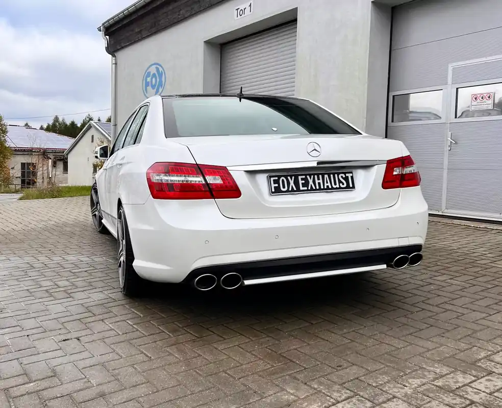 FOX Endschalldämpfer passend für Mercedes E-Klasse 212 - 2x115x85 Typ 32 rechts/links Wochenendangebot