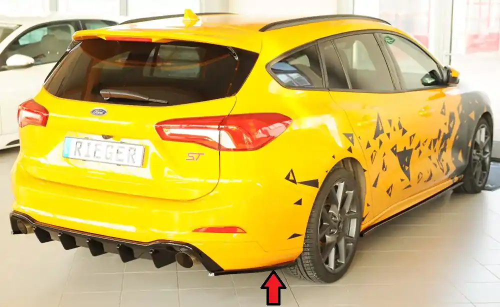 Rieger Heckschürzenansatz seitlich rechts passend für Ford Focus 4 ST Turnier ab 04/2022 Ausverkauf