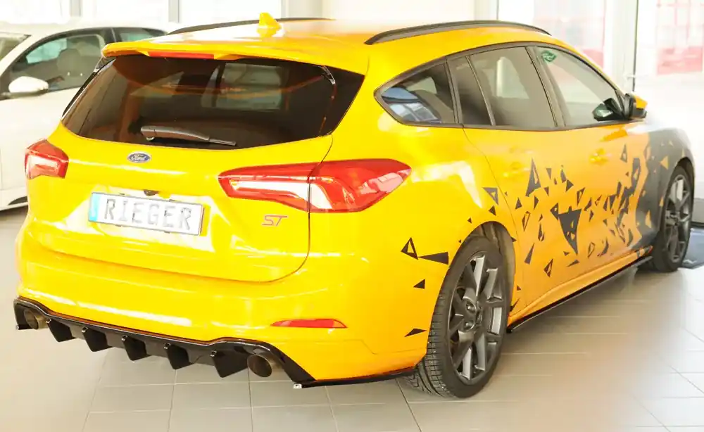 Rieger Heckschürzenansatz seitlich links passend für Ford Focus 4 ST Turnier (DEH) 06.19–03.22 Neu Im Sortiment