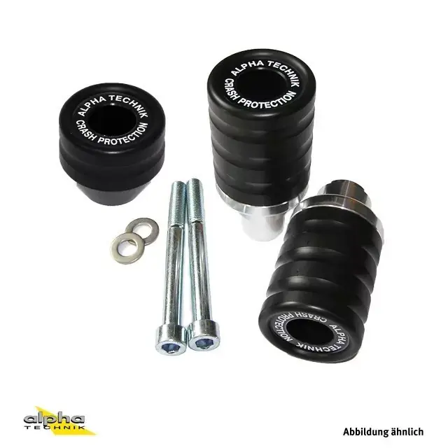 Bestpreis Sturzpad-Kit passend für BMW S1000RR K10 / HP4 K10 schwarz
