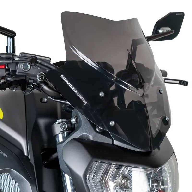 Preisknaller Barracuda Windschild Aerosport Plexiglas passend für Yamaha MT-07 2018 - 2019