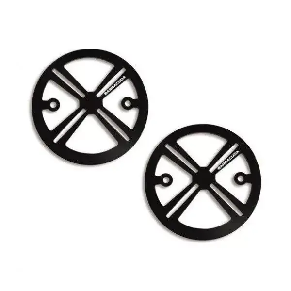 Nur Für Kurze Zeit Barracuda Motordeckel-Cover passend für Yamaha T-Max 2008-2016 schwarz