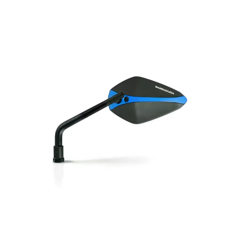 Barracuda Aluminium Rückspiegel Einsatz Blau passend für A-Version Spiegel Top-Seller