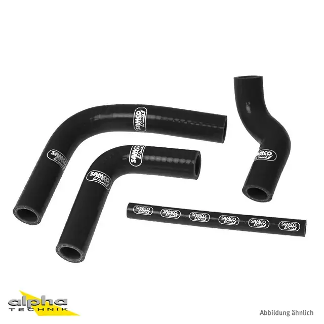Direkt Vom Hersteller SAMCO SPORT Siliconschlauch Kit schwarz passend für Yamaha TZ250/TZ350 1979-1980