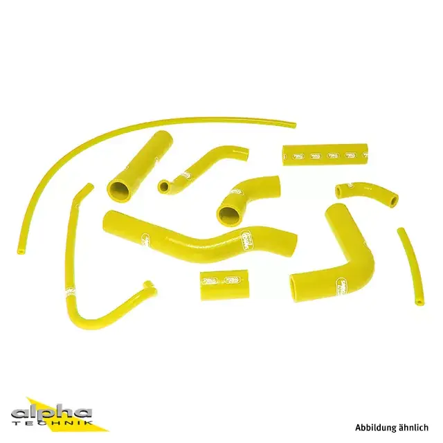 Sofort Bestellen SAMCO SPORT Siliconschlauch Kit gelb passend für Yamaha YZF-R6 (2006-2024)