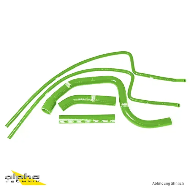 SAMCO SPORT Siliconschlauch Kit grün passend für Triumph Speed Triple 1050i 2011-2015 Nur Für Kurze Zeit