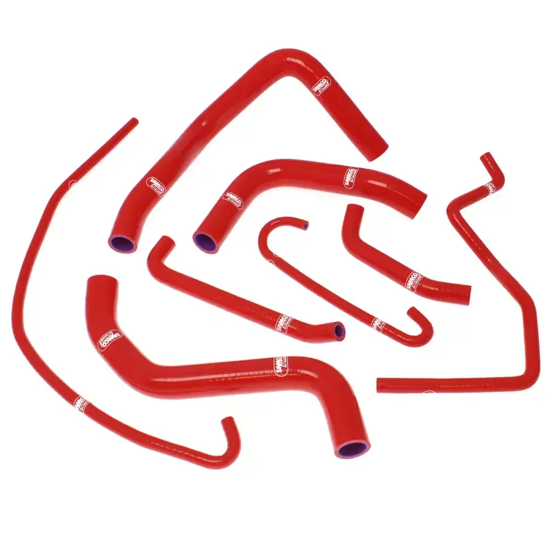 SAMCO SPORT Siliconschlauch Kit rot passend für Suzuki GSXR600 GSXR750 (2011–2024) Expressversand