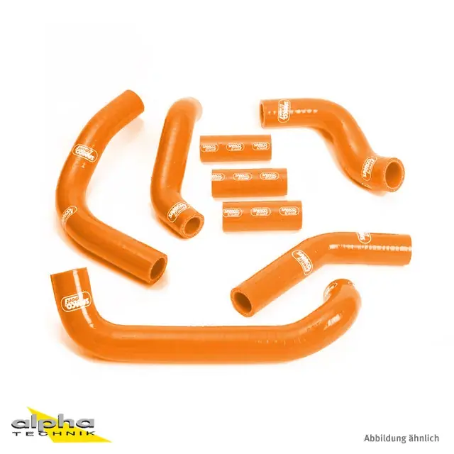 Bestpreis SAMCO SPORT Siliconschlauch Kit orange passend für Suzuki GSXR750W GSXR1100W (1992–1998)