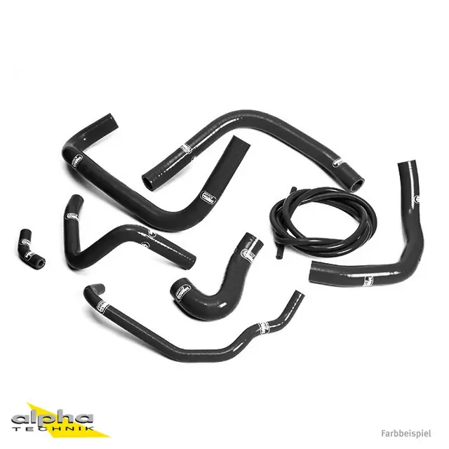 SAMCO SPORT Silikonschlauch Kit schwarz passend für Honda CBR900RR (SC33) 1996–1997 Top-Seller