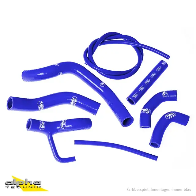 Nur Heute SAMCO SPORT Siliconschlauch Kit blau passend für Ducati Multistrada 1200 2010–2014