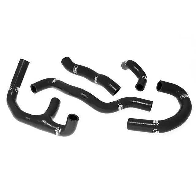 SAMCO SPORT Siliconschlauch Kit schwarz passend für Aprilia RS250 1994–2003 Preisreduziert