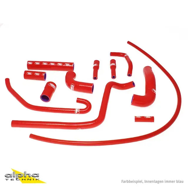 Markenware SAMCO SPORT Siliconschlauch Kit rot passend für MV Agusta Brutale 750 910 989R