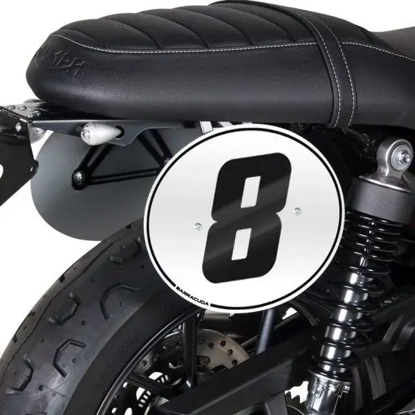 Bestseller Barracuda Nummerntafel passend für Triumph Street Twin