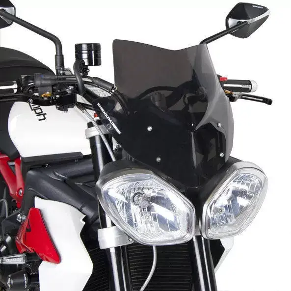 Mega-Angebot Barracuda Windschild Aerosport Plexiglas passend für Triumph Speed Triple 2011–2015 und Street Triple R 2011–2017