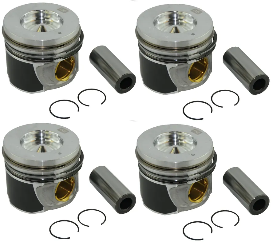 Echt Hyundai Dieselmotor D4EA (D-ENG) Kolben-Kit - Übermaß 0.50
