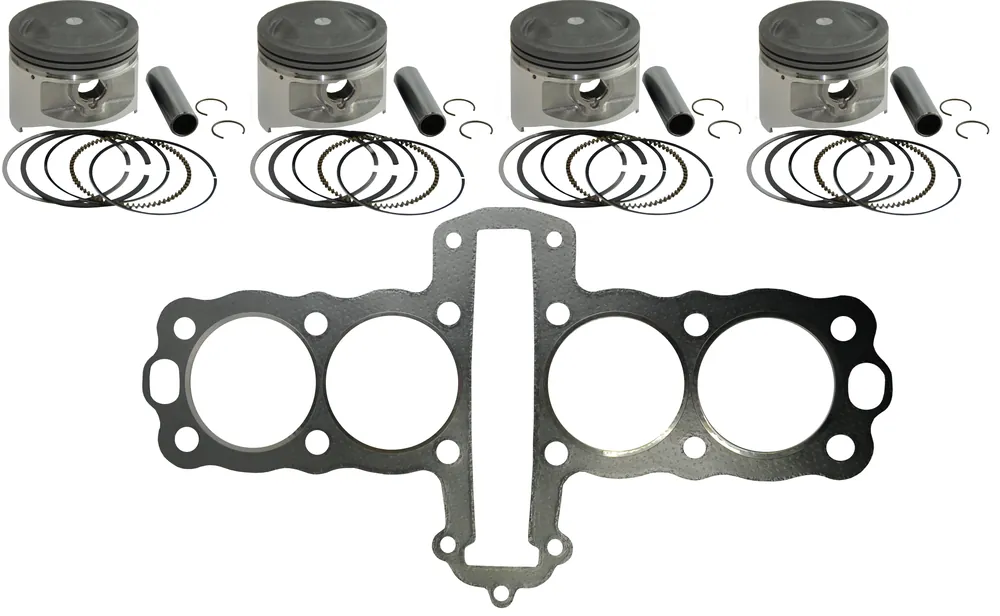 Kawasaki GPZ550 Aufbohrsatz +3,0 mm - Kolben-Kit und Zylinderkopfdichtung Top-Preis