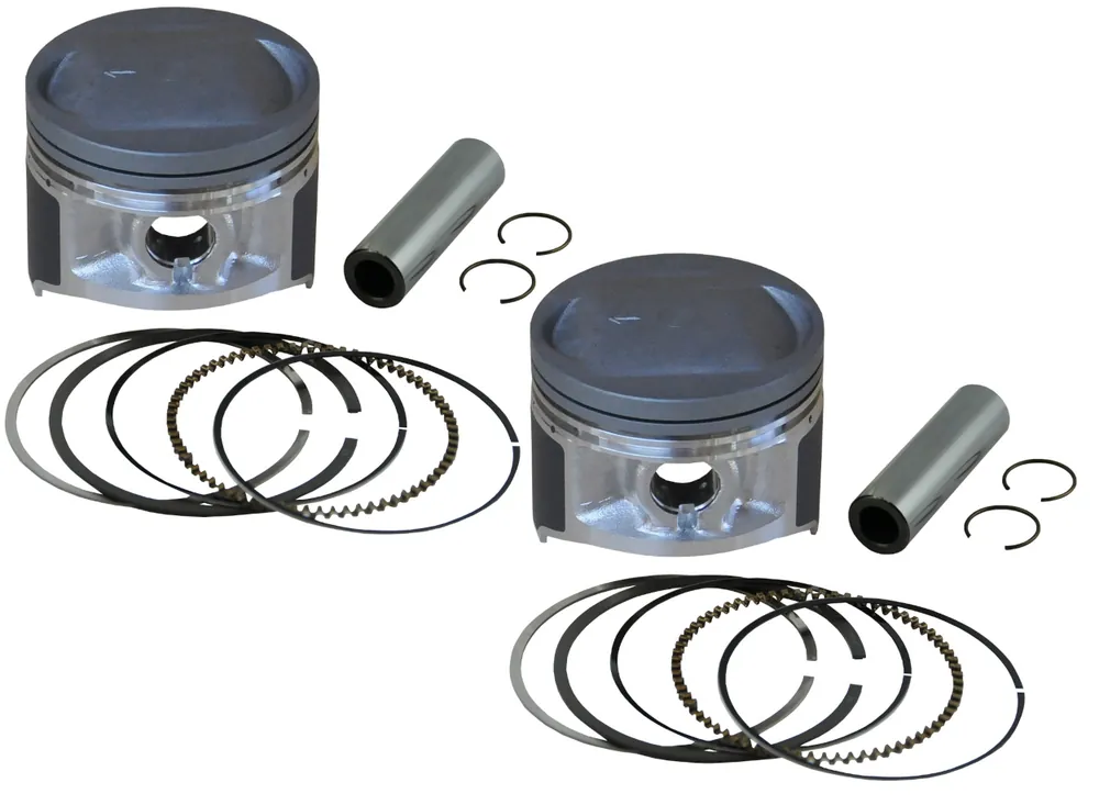 Beliebt Yamaha XS400 OHC (2A2, 2J2, 3N7, 2L0) ‘78-‘82 Kolben-Kit (MOS2 + heated head) - Übermaß +0,25