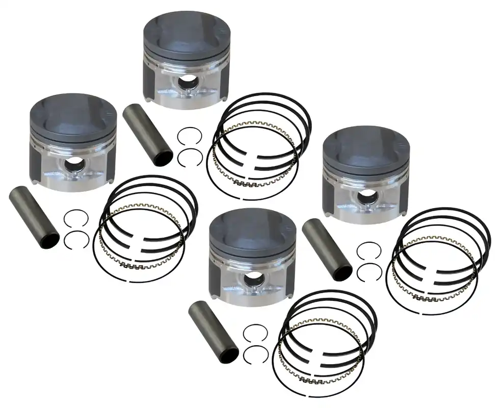 Highlight Honda CB750C Kolben-Kit (MOS2+wärmebehandelter Kolbenboden) - Übermaß +1,00