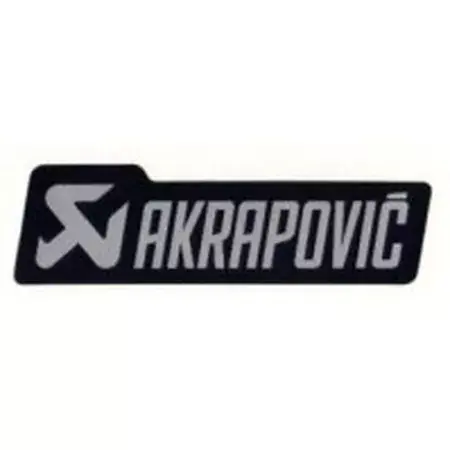 Aufkleber Akrapovic hitzefest 150x44mm Direktkauf