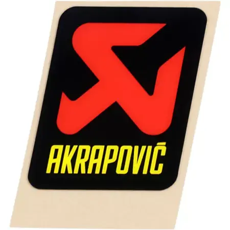 Jetzt Bestellen Aufkleber Akrapovic hitzefest 57x60mm