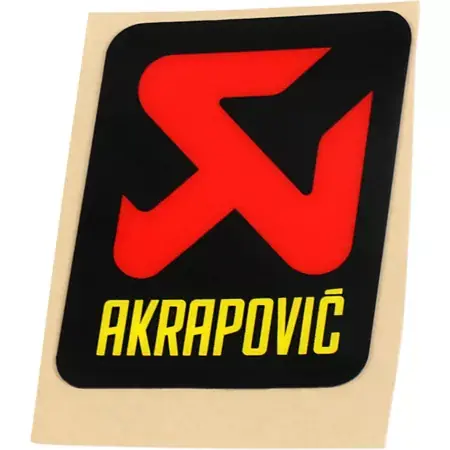 Heißes Angebot Aufkleber Akrapovic hitzefest 60x70mm