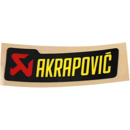 Aufkleber Akrapovic hitzefest 90x26mm Super-Preis