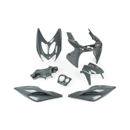 Letzte Chance Verkleidungskit STR8 7 Teile Yamaha Aerox bis 2013 Nardo grau