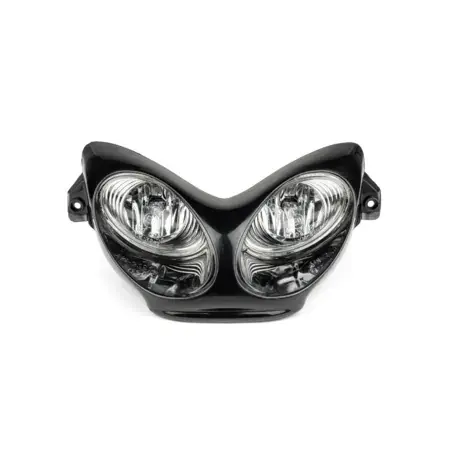 Scheinwerfer Doppeloptik STR8 Yamaha Aerox CAR-GLAS schwarz Direkt Vom Hersteller