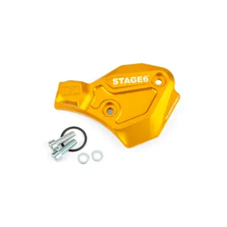 Preisknaller Ölpumpendeckel AM6 Stage6 Alu gelb