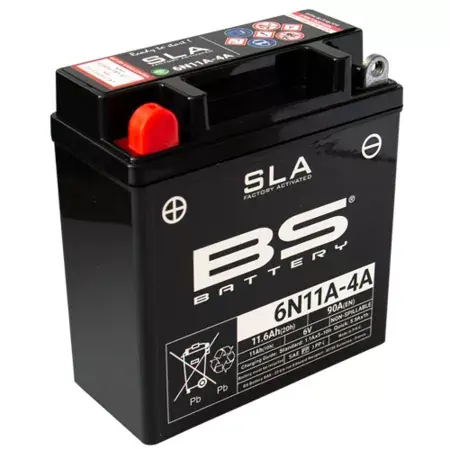 Batterie SLA BS Battery 6N11A-4A 6V - 11,6Ah Solange Der Vorrat Reicht