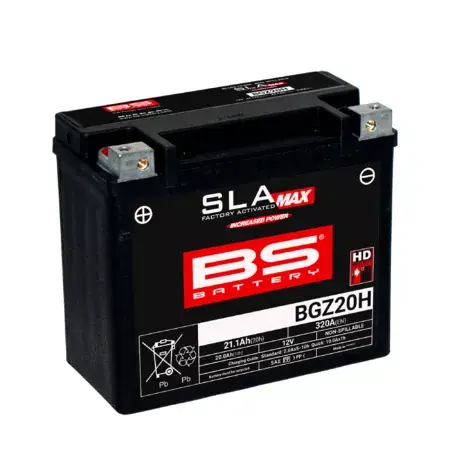 Abverkauf Batterie SLA Max BS Battery BGZ20H 12V - 21,1Ah