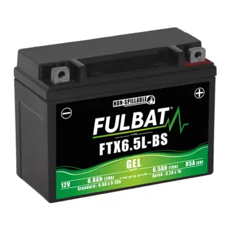 Top-Preis Batterie Gel 12V - 6,5Ah Fulbat FTX6.5L-BS