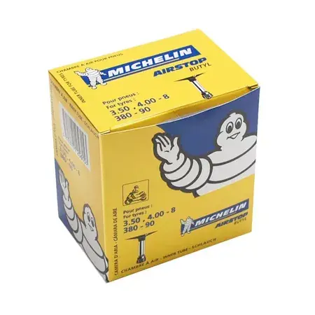 Schlauch 8" 3.50 4.00 Michelin Airstop 8B4 Schrader Ventil Geprüft