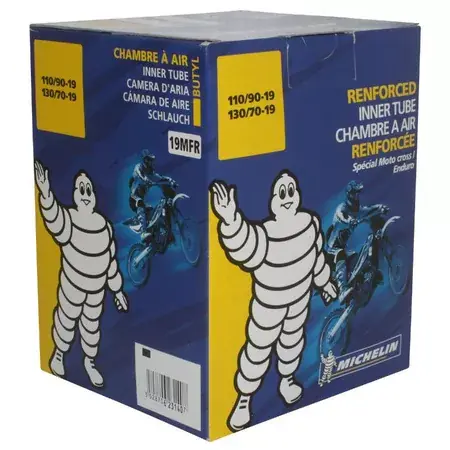 Letzte Chance Schlauch 19" 110/90 - 130/70 Michelin 19mfr TR4 Ventil
