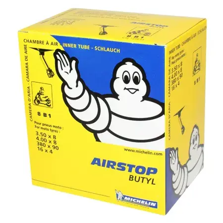 Solange Der Vorrat Reicht Schlauch 8" 3.50 4.00 Michelin Airstop 8b1 150° Ventil