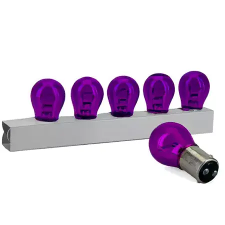 Sofort Bestellen Rücklichtbirne farbig BAY15d 12V 21/5W Lila