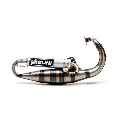 Auspuff Yasuni R Peugeot stehend Alu Finale Aktion