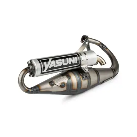 Auspuff Yasuni Scooter Z Minarelli stehend Alu ESD mit Straßenzulassung Versand Am Gleichen Tag