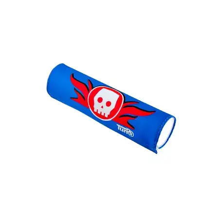 Lenkerpolster Totenkopf Blau/Rot Mega-Angebot