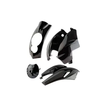 Verkleidungskit 5 Teile schwarz Peugeot Ludix (eckiger Tacho) Abverkauf