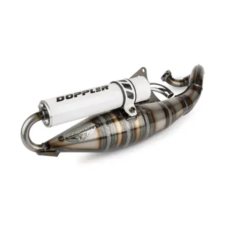 Top-Preis Auspuff Doppler S3R Weiss Peugeot Ludix / Speedfight 3
