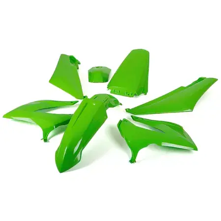 Abverkauf Verkleidungskit 7 Teile grün Derbi X-treme bis 2011