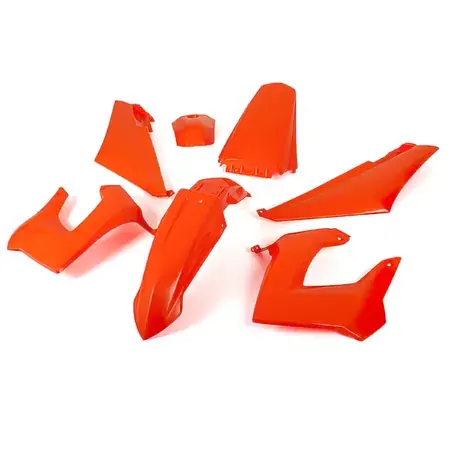 Verkleidungskit 7 Teile orange Derbi X-treme bis 2011 Mega-Angebot