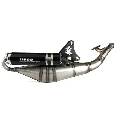 Auspuff Voca Sabotage V2 50/70 schwarz MBK Nitro / Aerox Echt