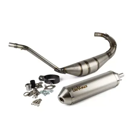 Abverkauf Auspuff LeoVince X-Fight Aprilia RS4
