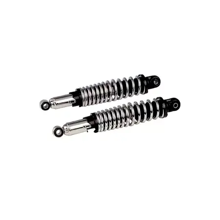 Sichere Zahlung Stoßdämpfer hydraulisch 320mm chrom / schwarz(Paar)