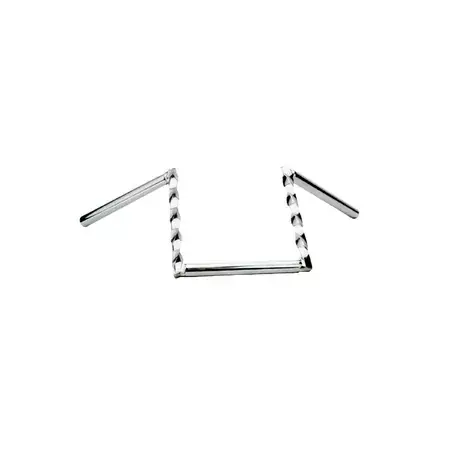 Beliebt Lenker Z Bar Wellen verchromt Höhe 20cm