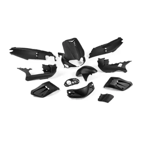 Sale Verkleidungskit 13 Teile schwarz matt Gilera Runner bis 2005