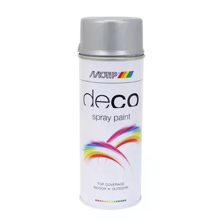 Highlight Sprühlack Motip RAL 9006 weißaluminium 400ml