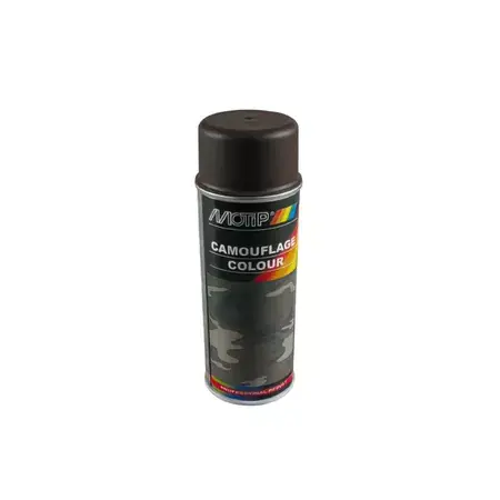 Solange Der Vorrat Reicht Sprühlack Motip Army, 400ml, braun